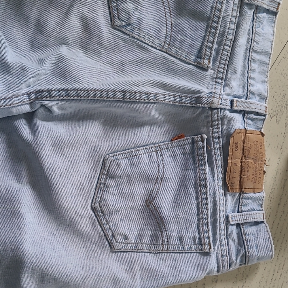 Vintage Orange Tab Levis